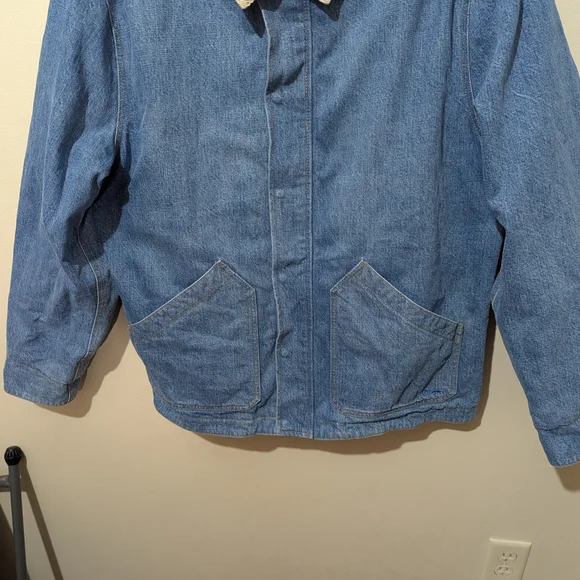 Taylor Stitch Men's Size 46 The Workhorse In Fletcher Wash Organic Selvage